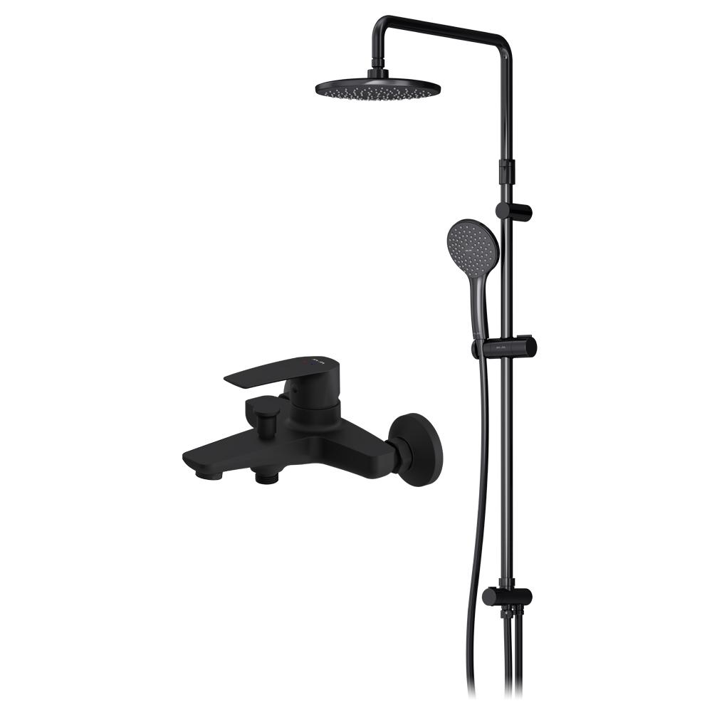 Душевой набор Gem 2 в 1 F42890A14 , цв. черный, ZZ