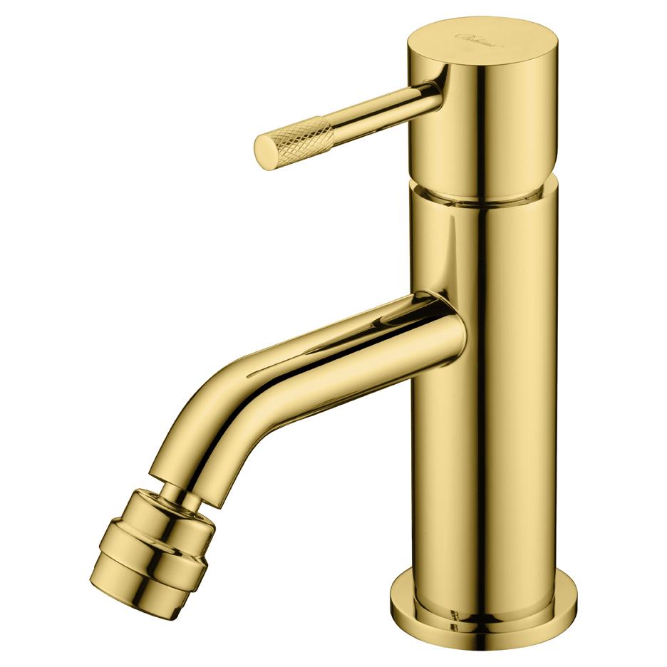 Смеситель для биде Uno 466-G , цв.золото, ZZ