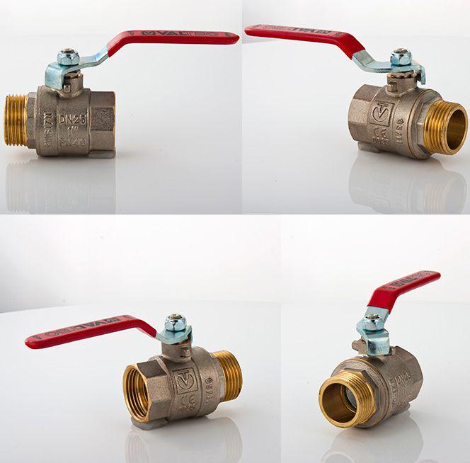 Кран шаровый 1/2", внутр..-наруж. резьба