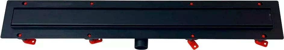 Водоотводящий желоб 950 мм Floor Black, с решеткой, цв.черный ZZ