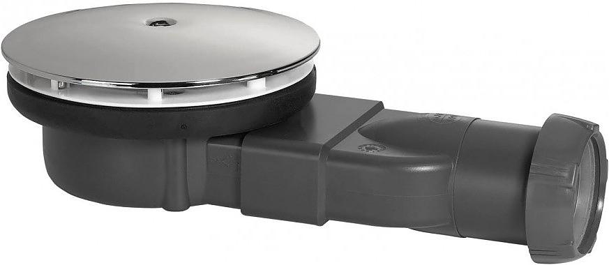 Ультра тонкий сифон для низких поддонов, d-90 мм, цв.хром ZZ