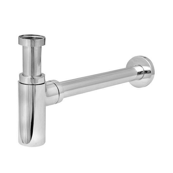 Сифон для умывальника ХРОМ