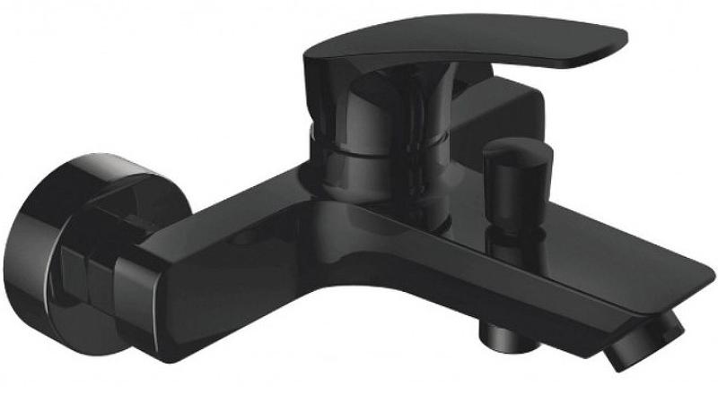 Смеситель для ванны  Static Black, цвет черный ZZ