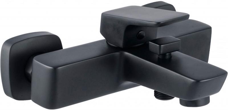 Cмеситель для ванны с душем Aquanet Gotic AF440-20B цв. черный матовый, ZZ