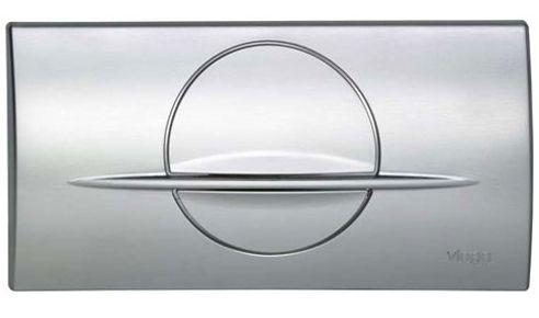 Клавиша 2-х объёмного смыва, для сист. инстал. Visign, (пластик цв.хром матовый) мод.8312.1 Visign for Life 2 ZZ