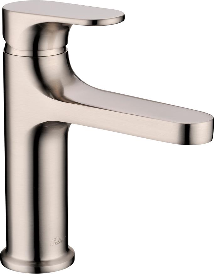 Смеситель для раковины SPECTRE Spectre Nickel brush, БЕЗ донного клапана, цв. никель, ZZ