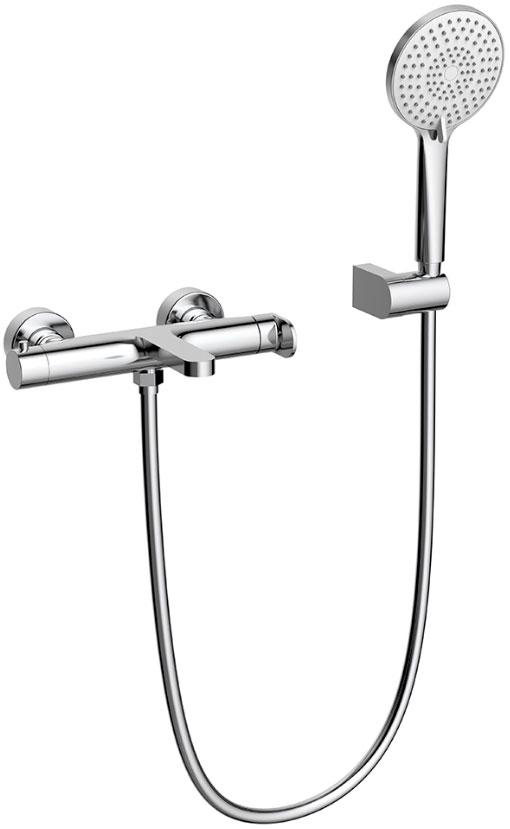 Смеситель для ванны/душа, с душевыми аксессуарами, цв.хром