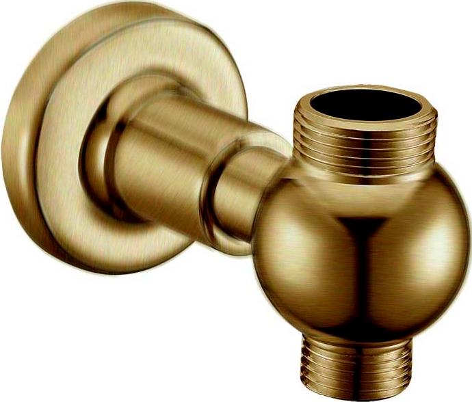 Штуцер MEDICI для душевой стойки., цв. бронза ZZ