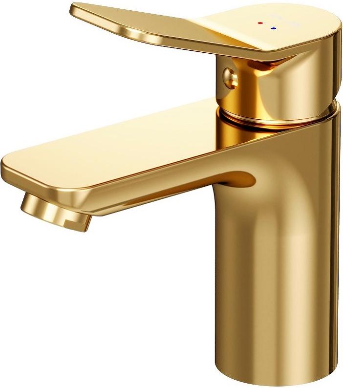 Смеситель для раковины X-Joy, без д/к, цвет золото глянец ZZ