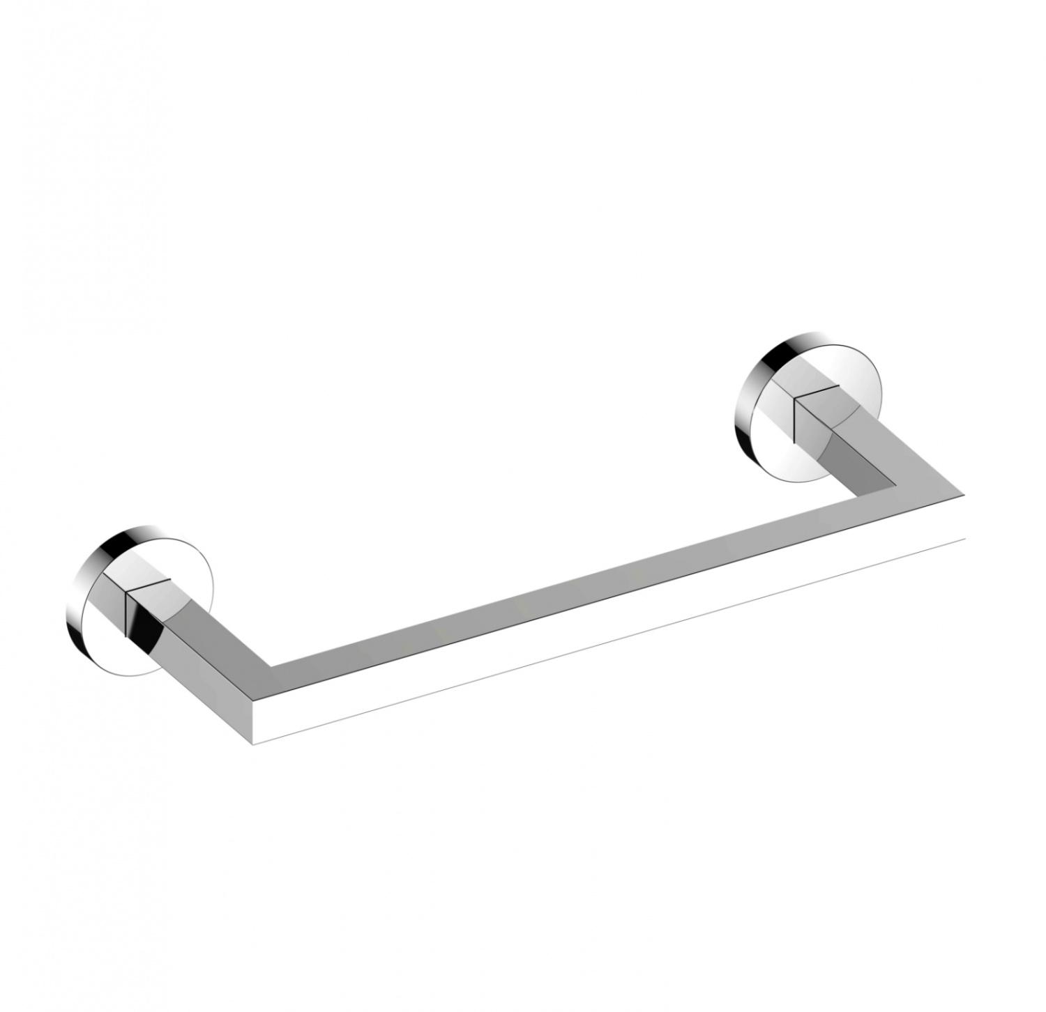 Полотенцедержатель торцевой 340мм (цв.хром), Edition 90 ZZ