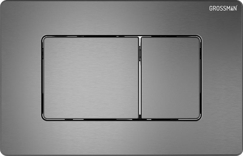 Клавиша смыва Classic 700..K31.04.42M.42M RUS, цв. графит сатиновый, ZZ