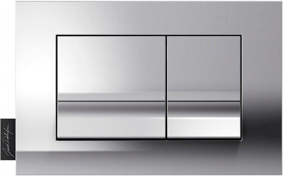 Клавиша двойного смыва для инсталляции, цвет хром ZZ