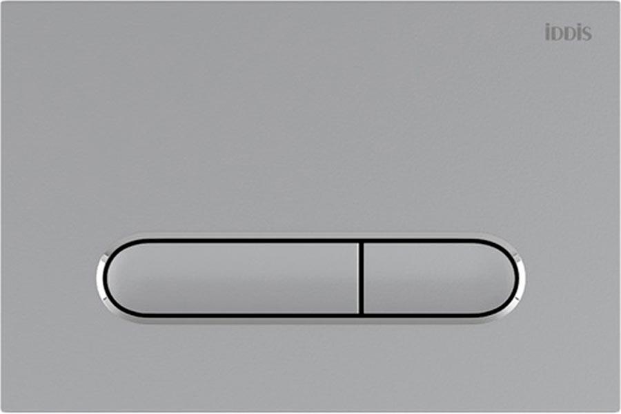 Клавиша двойного смыва Unifix, цвет хром матовый, ZZ