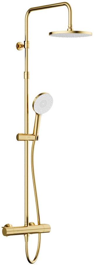Смеситель для душа X-Joy, термостатический, без душ.гарнитура, цвет золото глянец ZZ