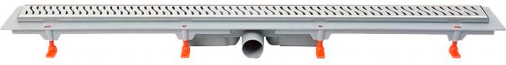 Водоотводящий желоб 550 мм Harmony, с решеткой, цв.хром, ZZ