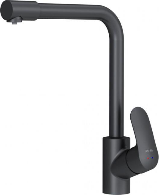 Cмеситель для кухни Like F8005722 с каналом для питьевой воды, цв черный матовый, ZZ