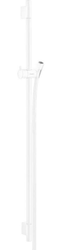 Штанга для душа h90см, шланг Isiflex 160см в компл., (цв.матовый белый), Unica S Puro ZZ