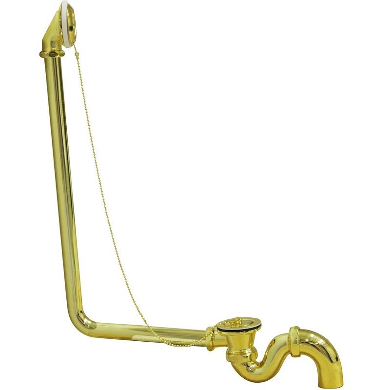 Слив-перелив Wirquin (в сборе) цв золото ZZ