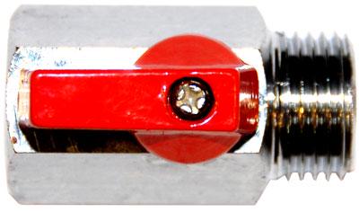 Кран шаровый "Мини" 1/2 VT 331 (внутренняя-наружная резьба), хром ZZ