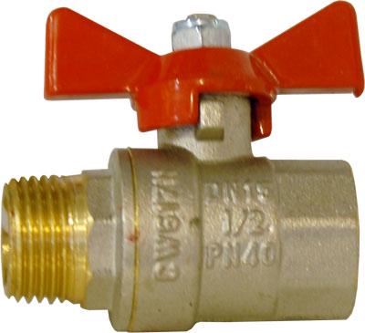Кран шаровый полнопроходной 1/2 VT 218 (наружная-внутренняя резьба)