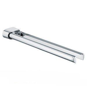 Полотенцедержатель двойной торцевой 450мм (цв.хром) Elegance New ZZ