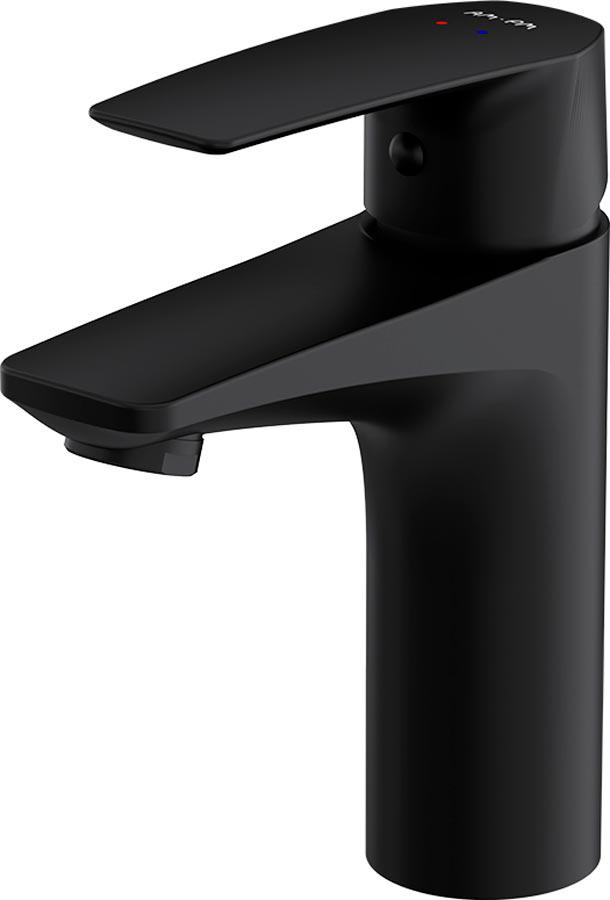 Смеситель для раковины Gem, БЕЗ донного клапана, цв.черный