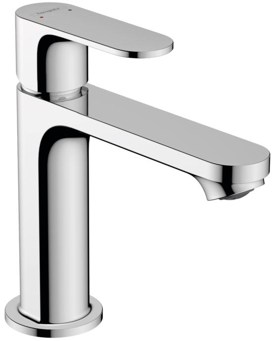 Смеситель для раковины 110, с д/к, (цв.хром), Rebris S