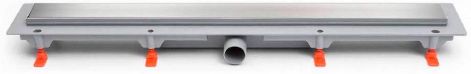 Водоотводящий желоб 750 мм KLASIK, с решеткой под плитку (стальная окантовка) ZZ