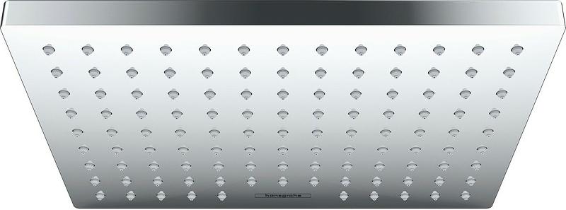 Верхний душ, лейка прямоуг. 230х170мм, 1 тип струи, (цв. хром), Vernis Shape 230 1jet EcoSmart ZZ