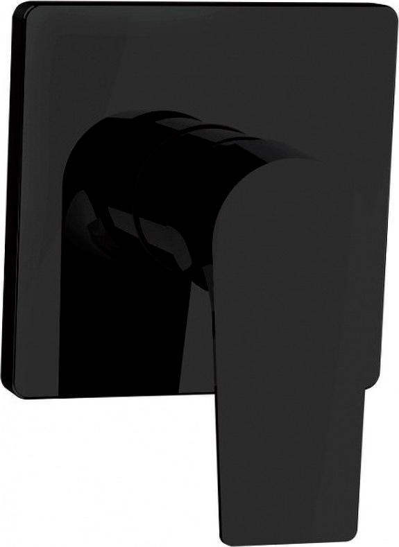 Смеситель встраиваемый для душа Aquanet Static Black AF330-50B (с внутренней частью), цвет черный ZZ