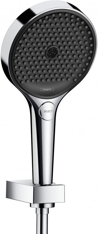 Душевой набор: лейка, шланг 1,25м, кронштейн, (цв.хром), Rainfinity 130 3 jet ZZ