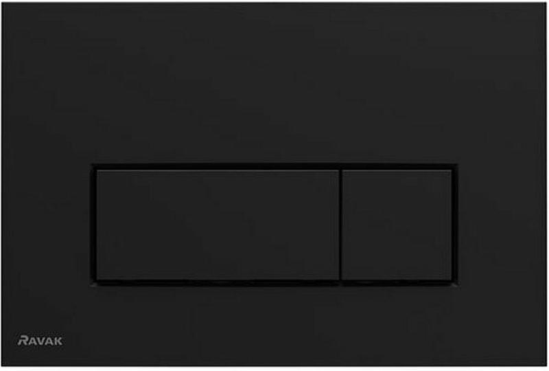 Кнопка инсталяционная Uni Slim X01744, 247 x 165 мм, цв. черный, ZZ