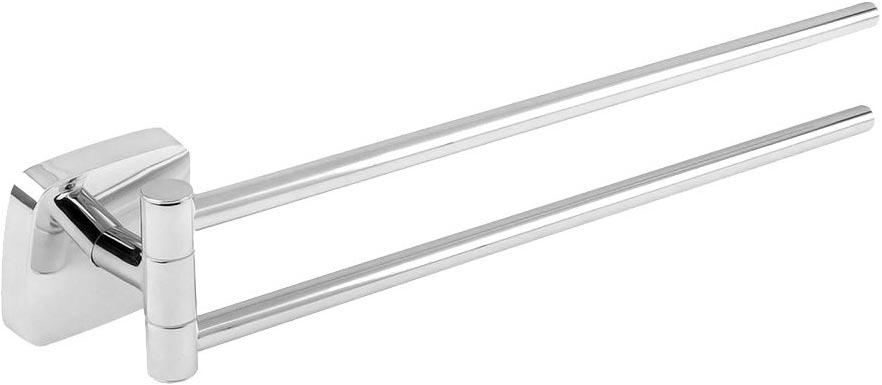 Полотенцедержатель двойной, поворотный 44,5см (цв.хром), PuraVida KL