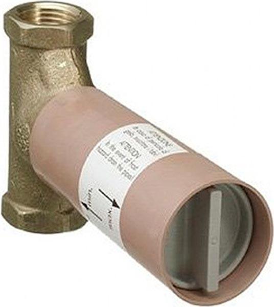 Скрытая часть запорного вентиля, шпиндельная 3/4, расход 130 л/м, Hansgrohe ZZ