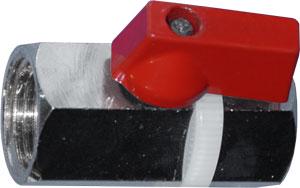 Кран шаровый "Мини" 1/2 VT 330  (внутренняя резьба), хром