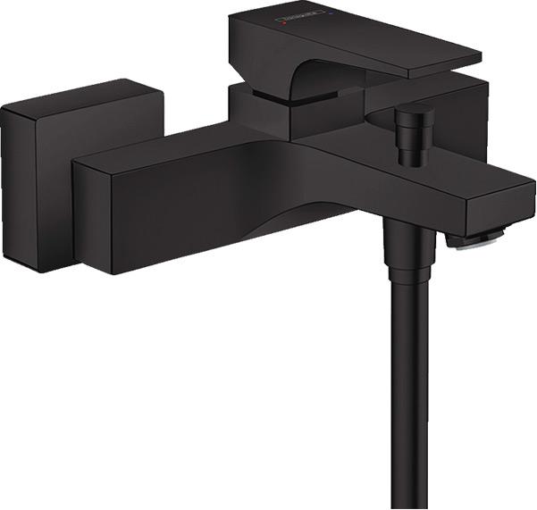 Смеситель для ванны, (цв.матовый черный), Rebris E ZZ