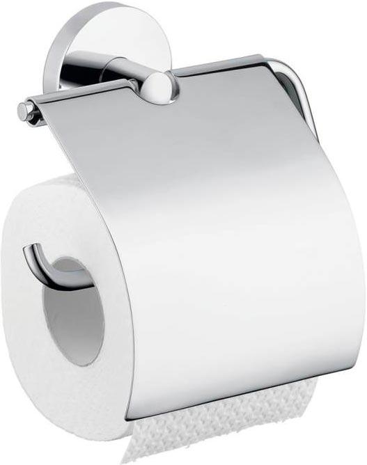 Держатель для туал.бумаги закрытый (цв.хром), Logis ZZ