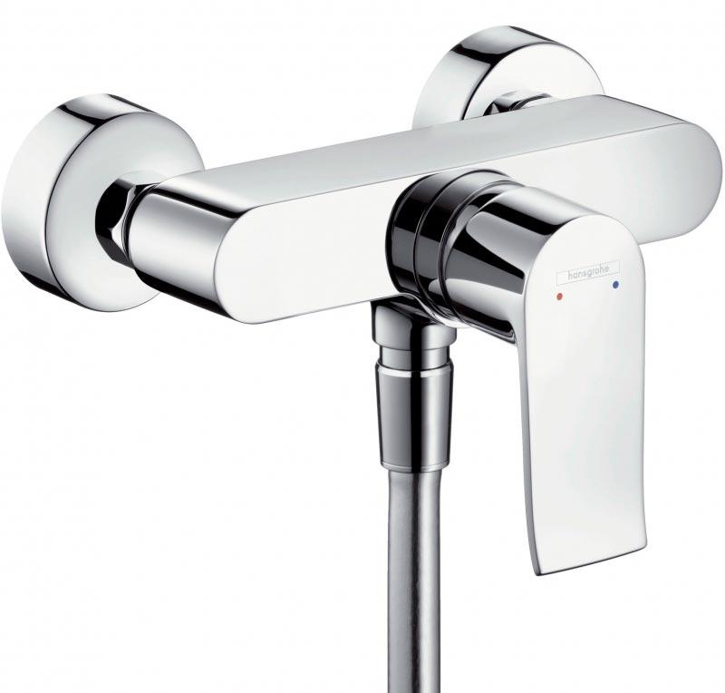 Смеситель для душа однорычажный, хром, Metris ZZ