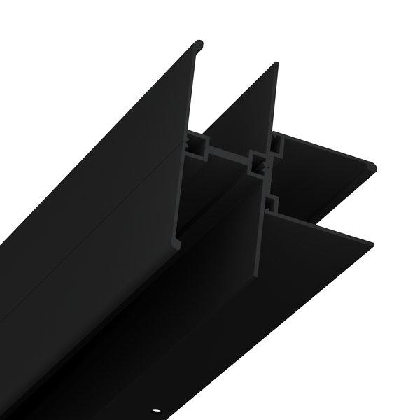 Соединительный профиль АТ 1980 черный