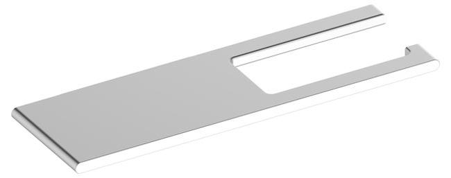 Держатель для т/б,с полочкой, (цв.хром), Edition 400