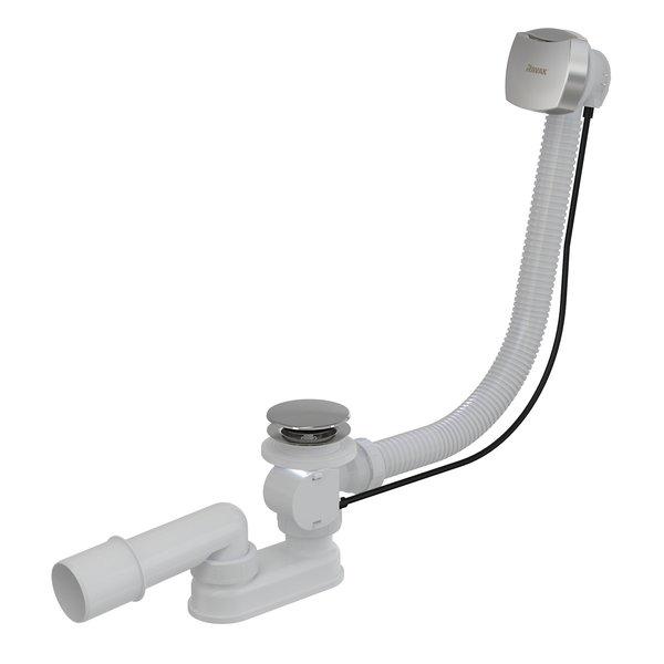 Сточный комплект хром II 800мм (квадратный)