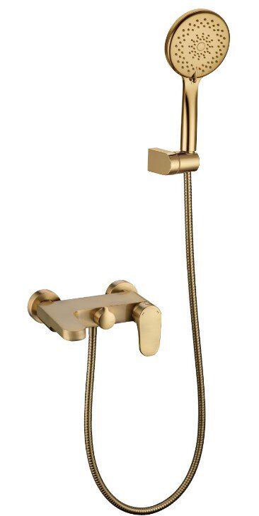 Смеситель для ванны с душем Spectre 453-BR, на 2 отверстия, цв.бронза ZZ