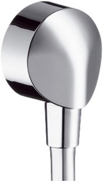 Шланговое подсоединение, без клапана обратного тока E, (цв.хром), Fixfit de Luxe 1/2", Hansgrohe ZZ