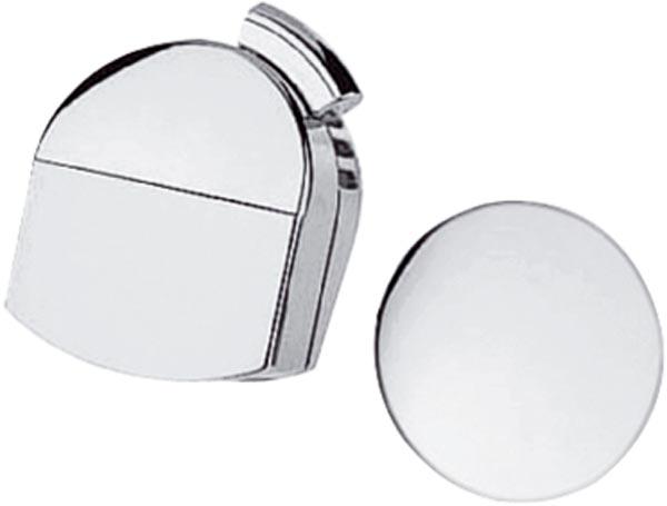 Ручка управления сливом / внешняя часть излива и пробка сливного отверстия для слива-перелива д/в, (цв.хром), Exafill plus ZZ