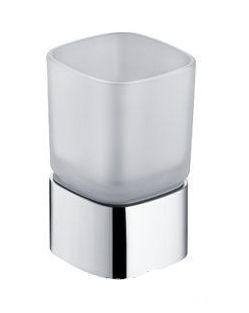 Стакан настольный (цв.хром/стекло мат.) Elegance New ZZ