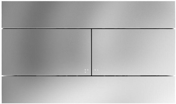 Клавиша двойного смыва для инсталляции, цвет хром