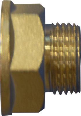 Переходник 3/8*1/2 VT 592 (наружная-внутренняя резьба)