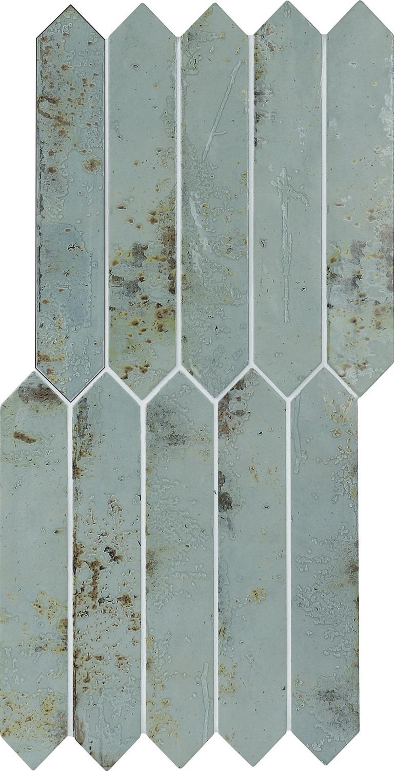 Picket Grunge Aqua  ZZ 4,3x24,3