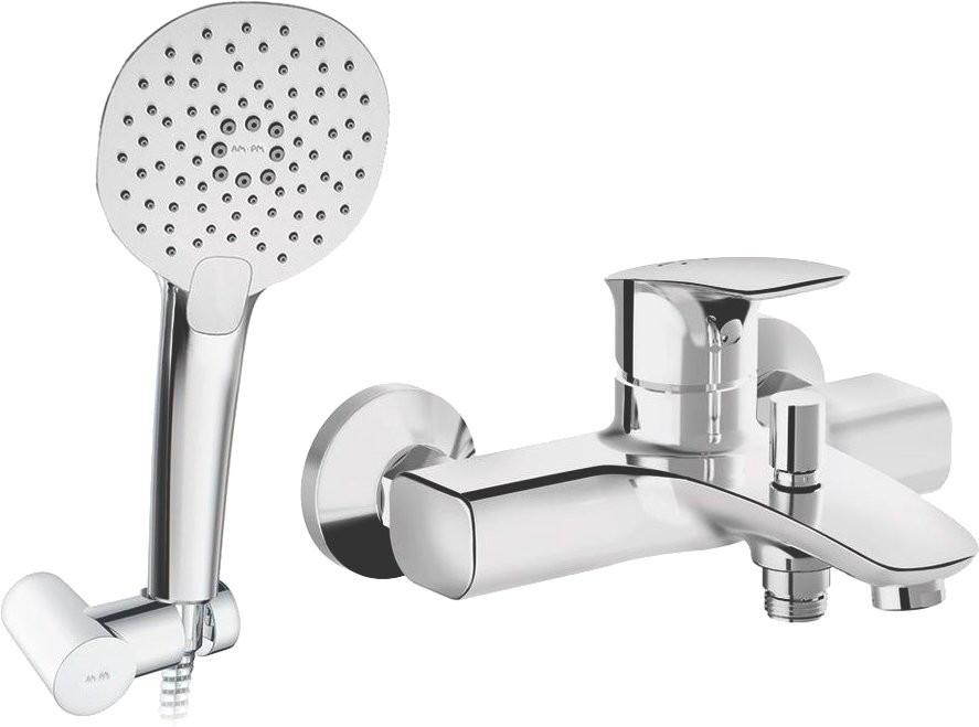 Смеситель для ванны/душа, с душ.набором, цвет хром, Spirit 2.1 ZZ