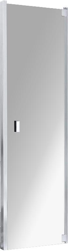 Душевая дверь RA 1GR 1000х2000, петли справа, стекло прозрачное, глянцевое серебро, klar, Kermi RAYA ZZ